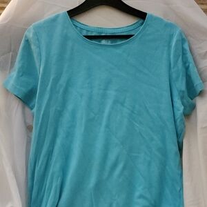 St. John's Bay Blue Short Sleeve T-Shirt